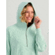 HUK Performance Fishing Bayside 1/2 Zip Hoodie - Womens, Seafoam Mist, Large, H6130030-366-L