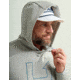 HUK Performance Fishing Cold Front Graphic Hoodie - Mens, Harbormist Hthr, Small, H1300102-054-S