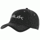 HUK Performance Fishing Deluxe Tech Stretch Hat, Black, H3000076BLKML