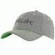 HUK Performance Fishing Deluxe Tech Stretch Hat, Grey, H3000076GRYML