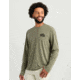 HUK Performance Fishing Drift Graphic Crew Shirt -Mens, Long Sleeve, Heather Moss, Small, H1200709-318-S
