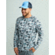 HUK Performance Fishing Hidden Huk Pursuit Crew - Mens, Storm Blue, Small, H1200590-394-S