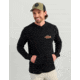 HUK Performance Fishing Huk Bass Apparel Hoodie Tee - Mens, Black, Medium, H1000580-001-M