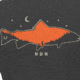 HUK Performance Fishing Moon Trout Short Sleeve Shirt - Men's, Volcanic Ash, Large, H1000422-013-L