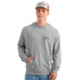 HUK Performance Fishing Edisto Bass Batch Terry Hoodie - Men's, Heather Grey, 3XL, H1300136-033-XXXL
