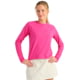 HUK Performance Fishing Sunup Long Sleeve Crew - Women's, Fuchsia Splash, Extra Small, H6120219-562-XS