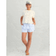 HUK Performance Fishing Huk Tight Lines Pkt T-Shirt - Womens, Egret, Small, H6100108-106-S