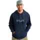 HUK Performance Fishing HukD Up Logo Hoodie - Mens, Naval Academy, 2XL, H1300094-413-XXL