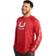 HUK Performance Fishing Icon Long Sleve Crew - Mens, Channel Marker, Medium, H1200573-624-M
