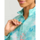 HUK Performance Fishing Icon Performance Hoodie - Womens, Bermuda, Medium, H6120171-373-M