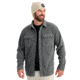 HUK Performance Fishing Jetty Shacket - Mens, Volc Ash Hthr, Small, H1300114-015-S