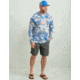 HUK Performance Fishing KC Print Icon Performance Crew - Mens, Night Owl2, Small, H1200585-019-S