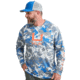 HUK Performance Fishing KC Print Icon Performance Crew - Mens, Night Owl2, Small, H1200585-019-S