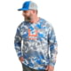 Open Box, Dealer Demo, HUK Performance Fishing KC Print Icon Performance Crew - Men's, Night Owl2, Extra Large, H1200585-019-XL