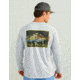 HUK Performance Fishing KC Pursuit Graphic Crew - Mens, Harbor Mist2, Large, H1200631-035-L
