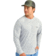 HUK Performance Fishing KC Pursuit Graphic Crew - Mens, Harbor Mist2, Large, H1200631-035-L