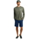 HUK Performance Fishing KC Pursuit Graphic Crew - Men's, Moss, Medium, H1200631-316-M