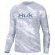 HUK Performance Fishing Mossy Oak Pursuit Crew - Mens, Moe Sw Bonefish, S, H1200610-978-S