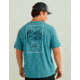 HUK Performance Fishing Sail Away Tee - Mens, Storm Blue, Large, H1000519-394-L