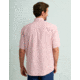 HUK Performance Fishing Tide Point Break Short Sleeve Minicheck Shirt - Mens, Scarlet Blaze, 3XL, H1500151-621-XXXL