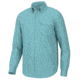 Open Box, Dealer Demo, HUK Performance Fishing Tide Point Long Sleeve Shirt - Men's, Marine Blue, S, H1500172-372-S
