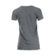 HUK Performance Fishing W Sunrise Crew Tops, Short Sleeve - Womens, True Grey Heather, Large, H6100021-035-L
