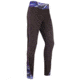 Huntworth Poly Spandex Simple Leggings - Womens, Black/Huntworth Ultraviolet, Medium E-9156-W-21BK/UV-M