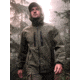 Huto Lifestyle Bone Dry Rain Jacket, Green/Grey, Large, BNERN-JCKT-GRYGRN-L