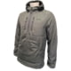 Huto Lifestyle Fuzzy Fleece Hoodie w/Nylon Outer Shell, Grey, Large, FUZYFLCE-HDIE-GRY-L
