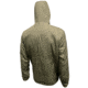 Huto Lifestyle Fuzzy Fleece Hoodie w/Nylon Outer Shell, Ranger Green, Large, FUZYFLCE-HDIE-RNGGRN-L