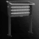 Hykoont Hykoont 30W Solar LED Bug Zapper Light Pro Triple Tube Dusk-to-Dawn, MW916B