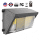Hykoont Hykoont WK04 Series Half Cut Wall Pack Light Dimmable and Selectable CCT, WK04
