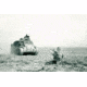 iCanvas An M3 Grant Tank On The Move During The Battle Of Kasserine by Stocktrek Images Canvas Print, Multi, 18x12 TRK749-1PC3-18x12
