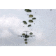 iCanvas Army Soldiers Jump Out Of A C-17 Globemaster III by Stocktrek Images Canvas Print, Multi, 18x12 TRK760-1PC3-18x12