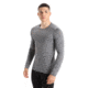 Icebreaker 200 Oasis Long Sleeve Crewe - Mens, Gritstone Heather, Large, IB104365013L