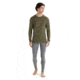 Icebreaker 200 Oasis Long Sleeve Crewe - Mens, Loden, 2XL, IB104365069XXL