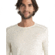 Icebreaker 200 Oasis Long Sleeve Crewe - Mens, Undyed, Large, IB104365000L