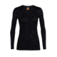 Icebreaker Merino 200 Oasis LS Crewe - Women's, Black, Small, IB104375001S