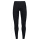 Icebreaker 260 Tech Leggings - Womens, Black, Extra Small, 104392001XS