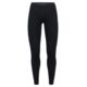 Icebreaker 260 Tech Leggings - Womens, Black, Large, IB104392001L