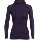 Icebreaker Affinity Thermo Hooded Pullover - Women's-Burgundy Heather-Large