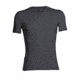 Icebreaker Anatomica Short Sleeve V - Mens, Jet Heather/Black, Extra Large, 103661-002-XL