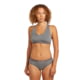 Icebreaker Merino Blend 125 Cool-Lite Sprite Racerback Bra - Women's, Gritstone Heather, Large, IB0A5724013L