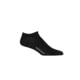 Icebreaker Lifestyle Fine Gauge No Show Socks - Men's, Black/Snow, Medium, IB0A56D5A06M