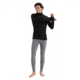 Icebreaker Men Merino 200 Oasis LS Half Zip, Black, M, IBB04367001M