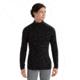 Icebreaker Men Merino 200 Oasis LS Half Zip, Black, M, IBB04367001M