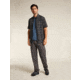 Icebreaker Merino 125 Cool-Lite Steveston SS Shirt Plaid - Mens, Obsidian/Black, Small, IB0A579W0GDS