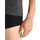 Icebreaker Merino 150 Anatomica SS Crewe - Mens, Jet Hthr, Medium, IB103033011M
