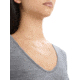 Icebreaker Merino 150 Siren SS Sweetheart - Womens, Gritstone HTHR, Large, IB103062013L