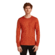 Icebreaker Merino 200 Oasis Long Sleeve Crew Thermal Top - Mens, Agate, Extra Large, IB1043650GSXL